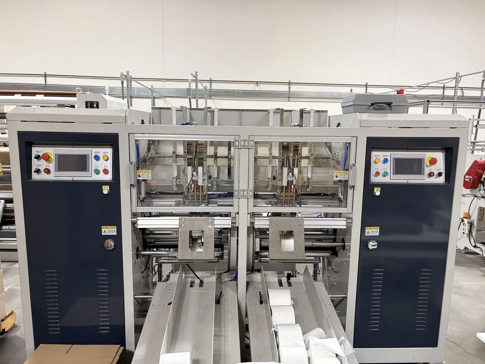 Automated bag-making machines